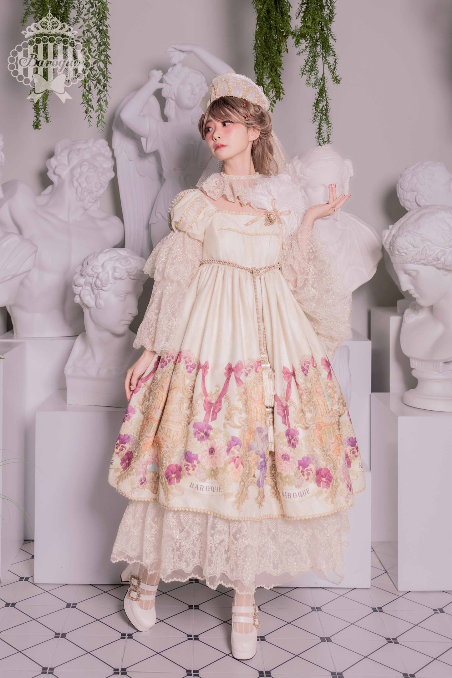 【受注予約~3/22】Venezia Dress【Baroque x Sakizo】