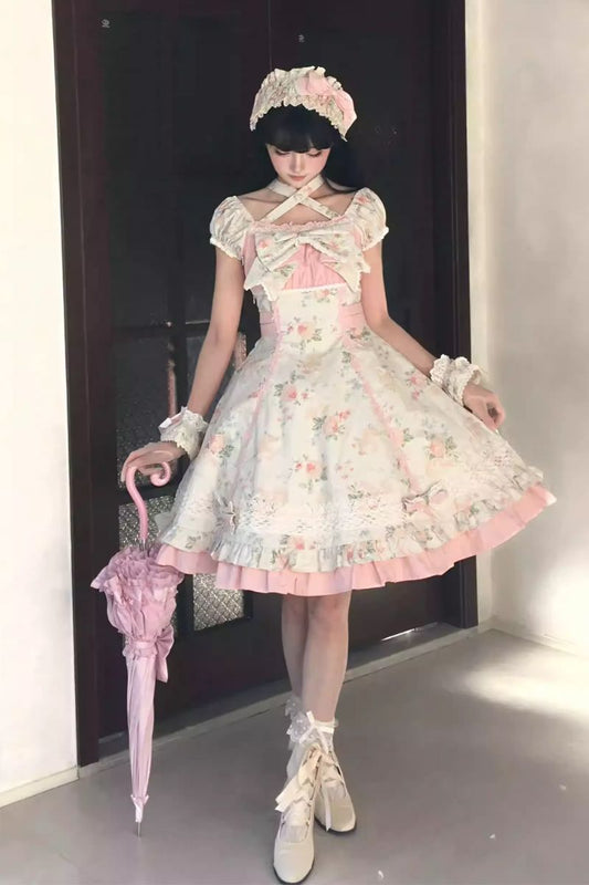 【受注予約~3/30】Spring Flower ワンピース【Alice】