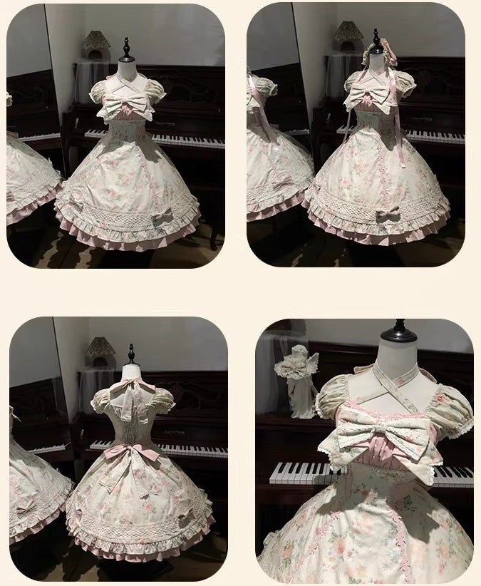 【受注予約~3/30】Spring Flower ワンピース【Alice】