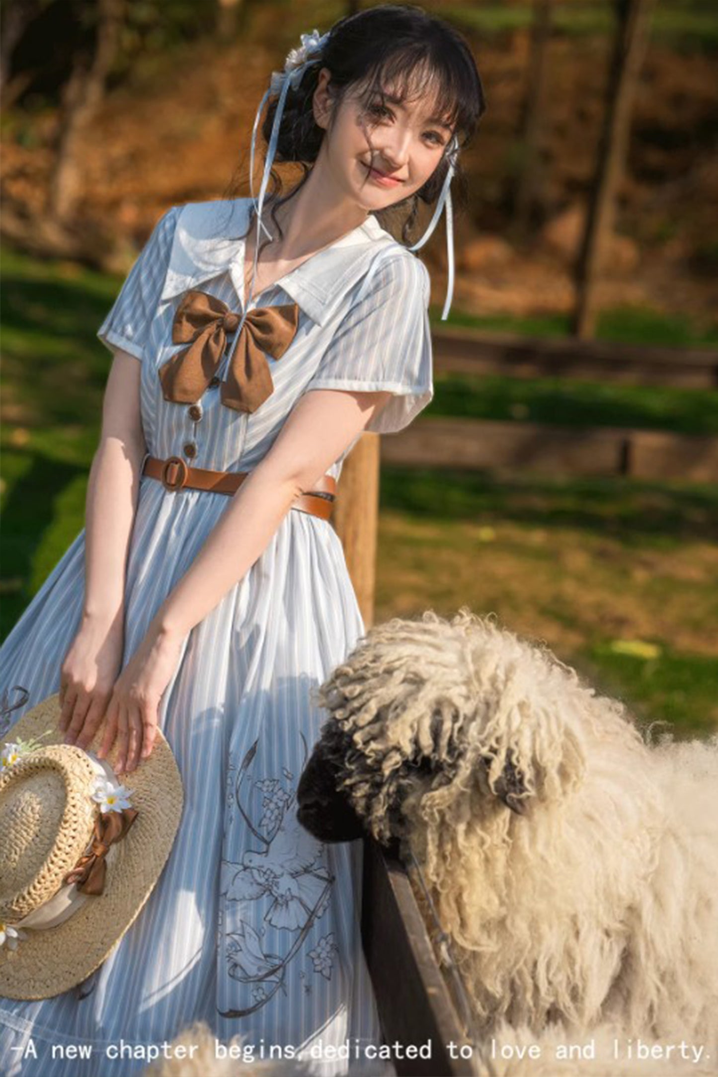 【受注予約~4/16】Birds Prologue ワンピース【Button Bear】