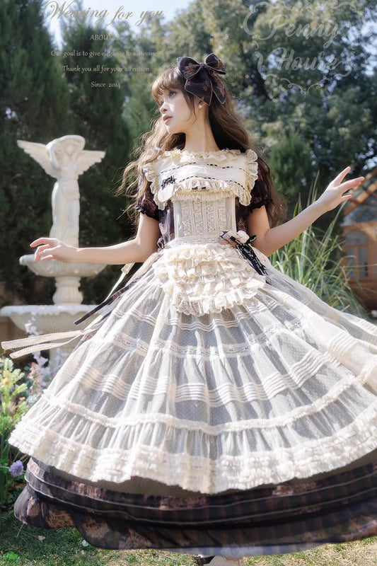 【受注予約~4/15】Penny's Cottage ワンピース【Penny House】