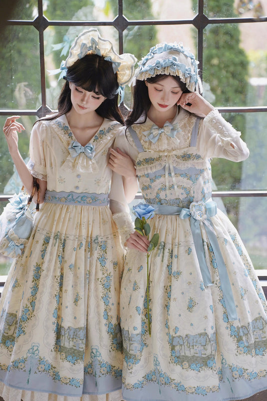 【受注予約~4/16】Rose Greenhouse ワンピース・ジャンパースカート・ブラウス・スカート【LittlePlum】