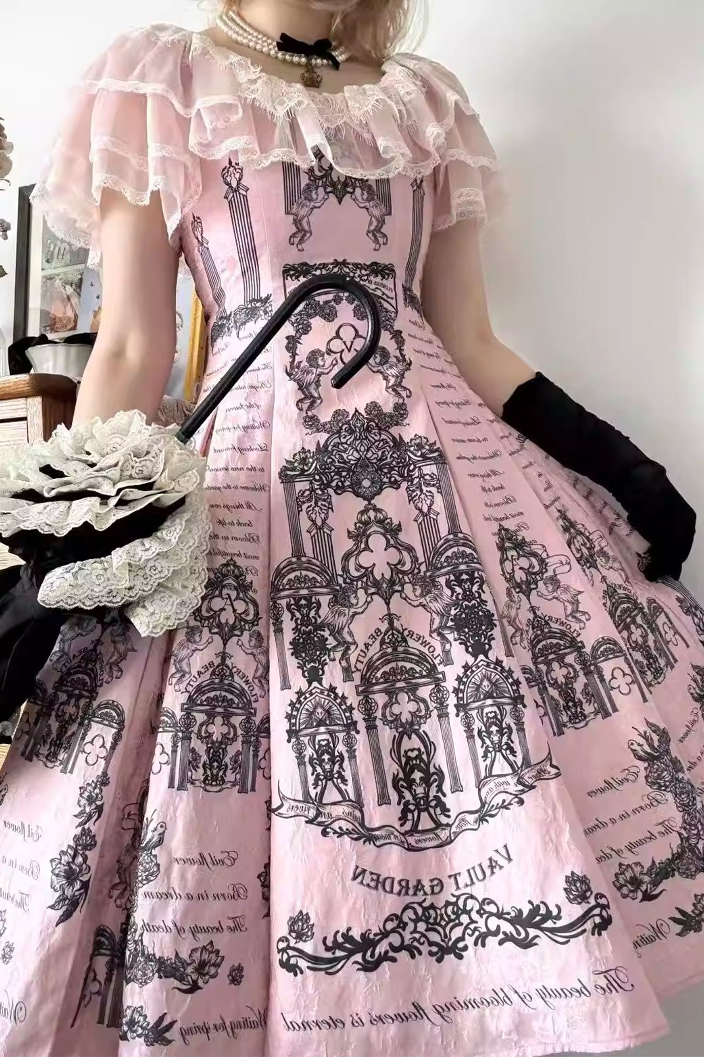 【受注予約~4/9】天使花園 ワンピース（ノーマル丈）【VaultDesign】