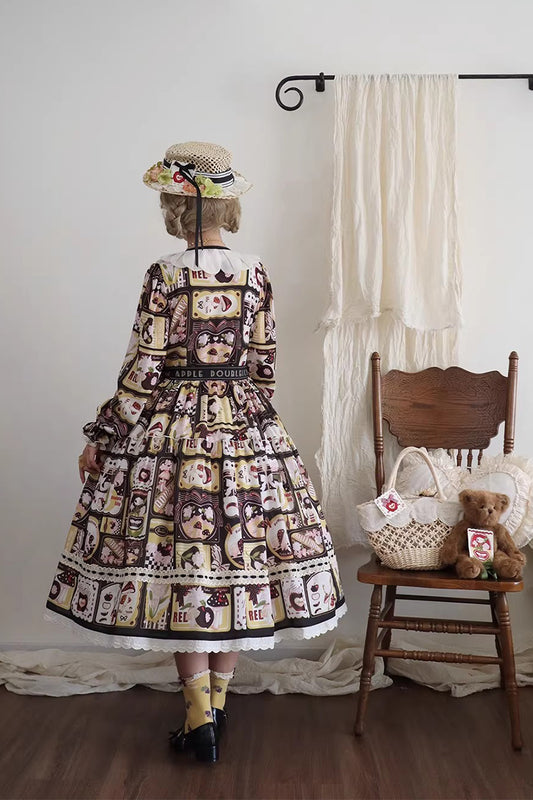 【受注予約~4/20】Assorted Mushrooms ワンピース【Miss Cube】