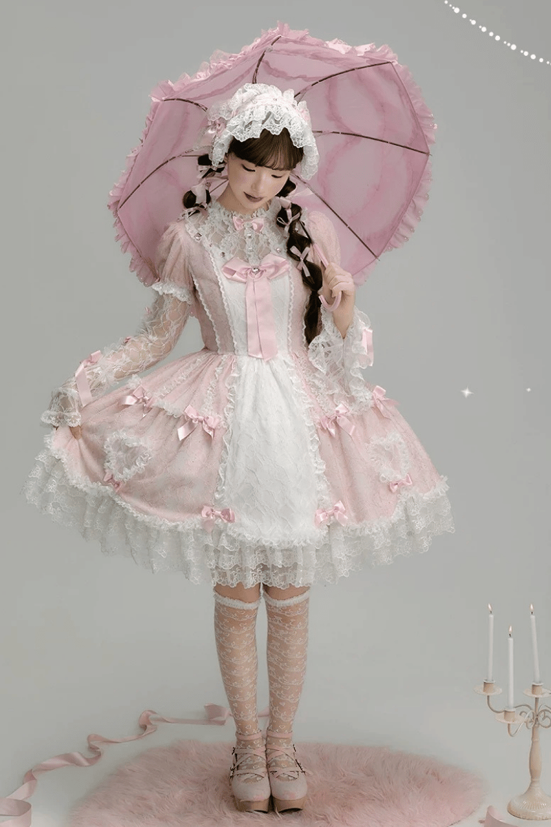 【受注予約~7/2】Lacy Doll ワンピース【MQ】