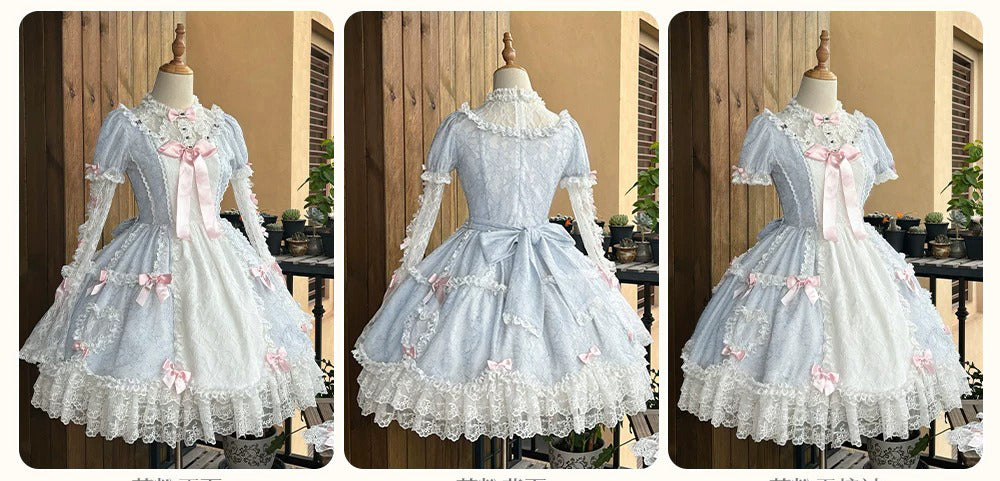 【受注予約~7/2】Lacy Doll ワンピース【MQ】