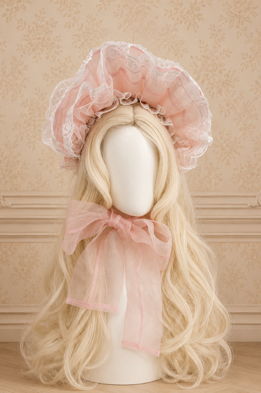 【受注予約~7/5】Angelic Cloud ボンネット【Baroque】