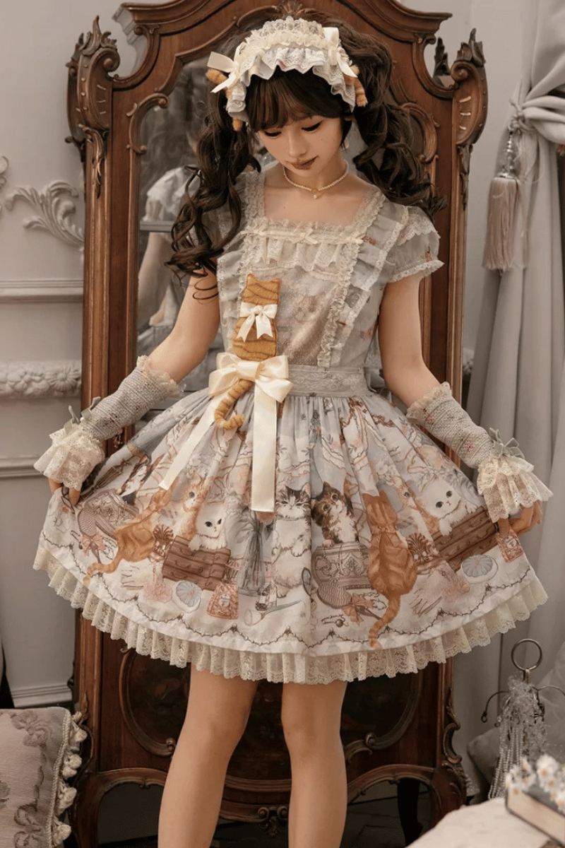 【受注予約~7/7】The Cats Vanity ワンピース【NyaNya】