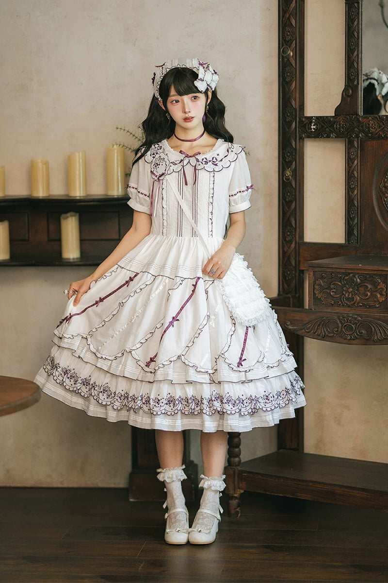 【受注予約~7/23】Orchard of the Four Seasons ワンピース(タイプ2)【Miss Point】