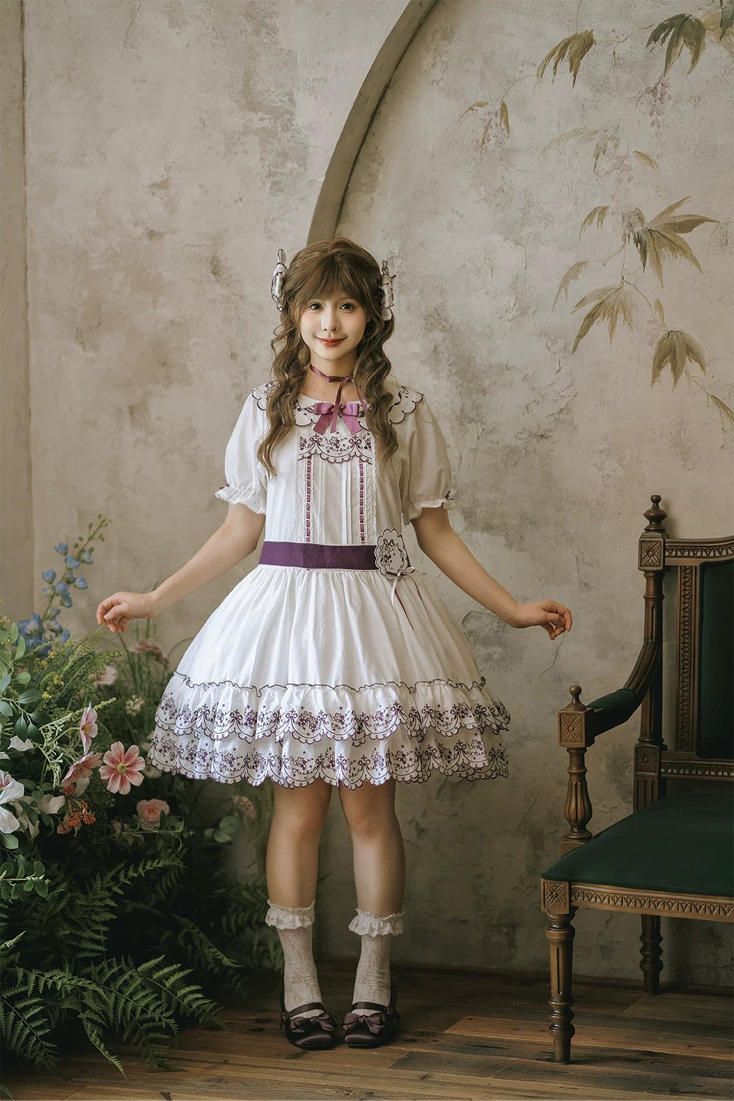 【受注予約~7/23】Orchard of the Four Seasons ワンピース(タイプ3)【Miss Point】