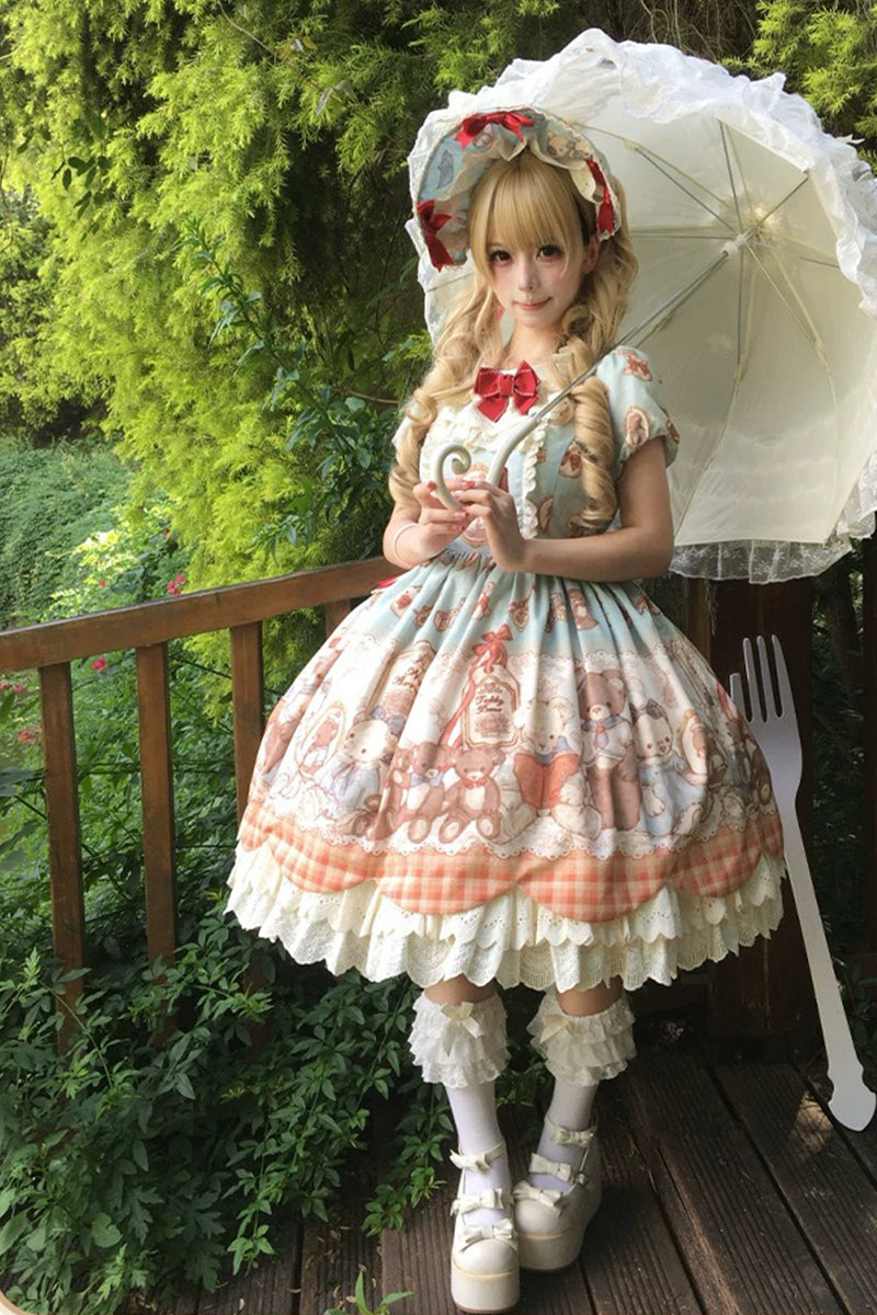 【受注予約~8/4】Teddy Bear Museum ワンピース【First Dream】