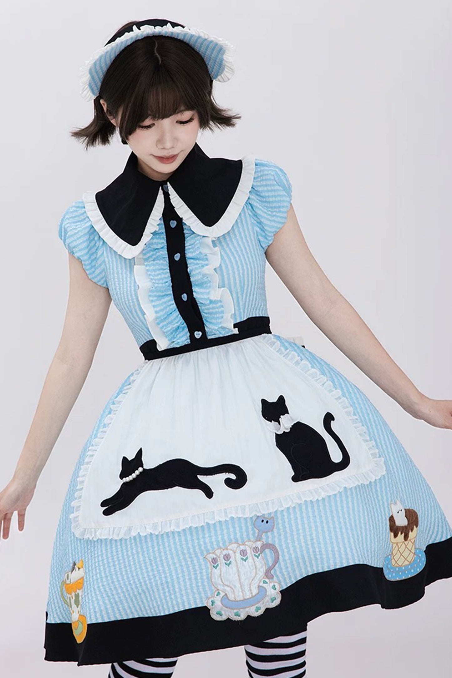 【受注予約~8/18】Teacup Kitty ワンピース・フルセット【包子猪】