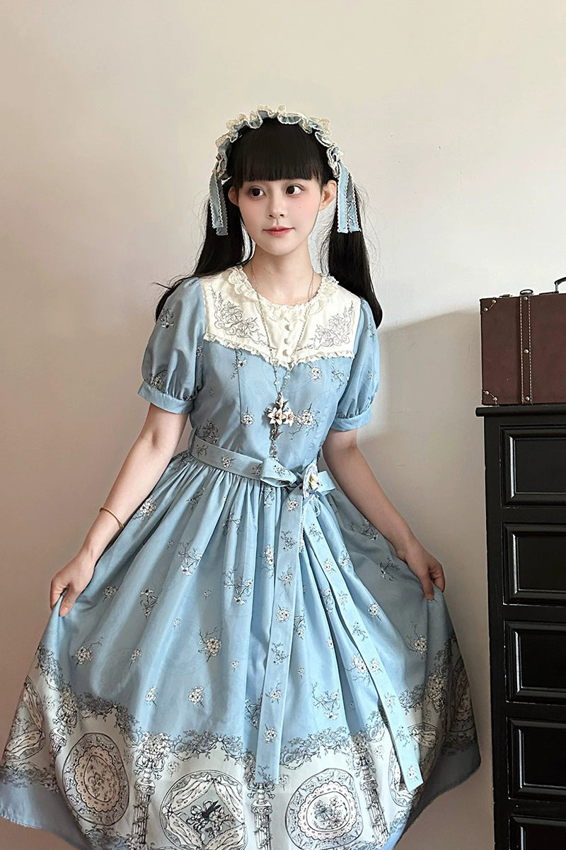 Porcelain Bottle ワンピース【DreamWhale】