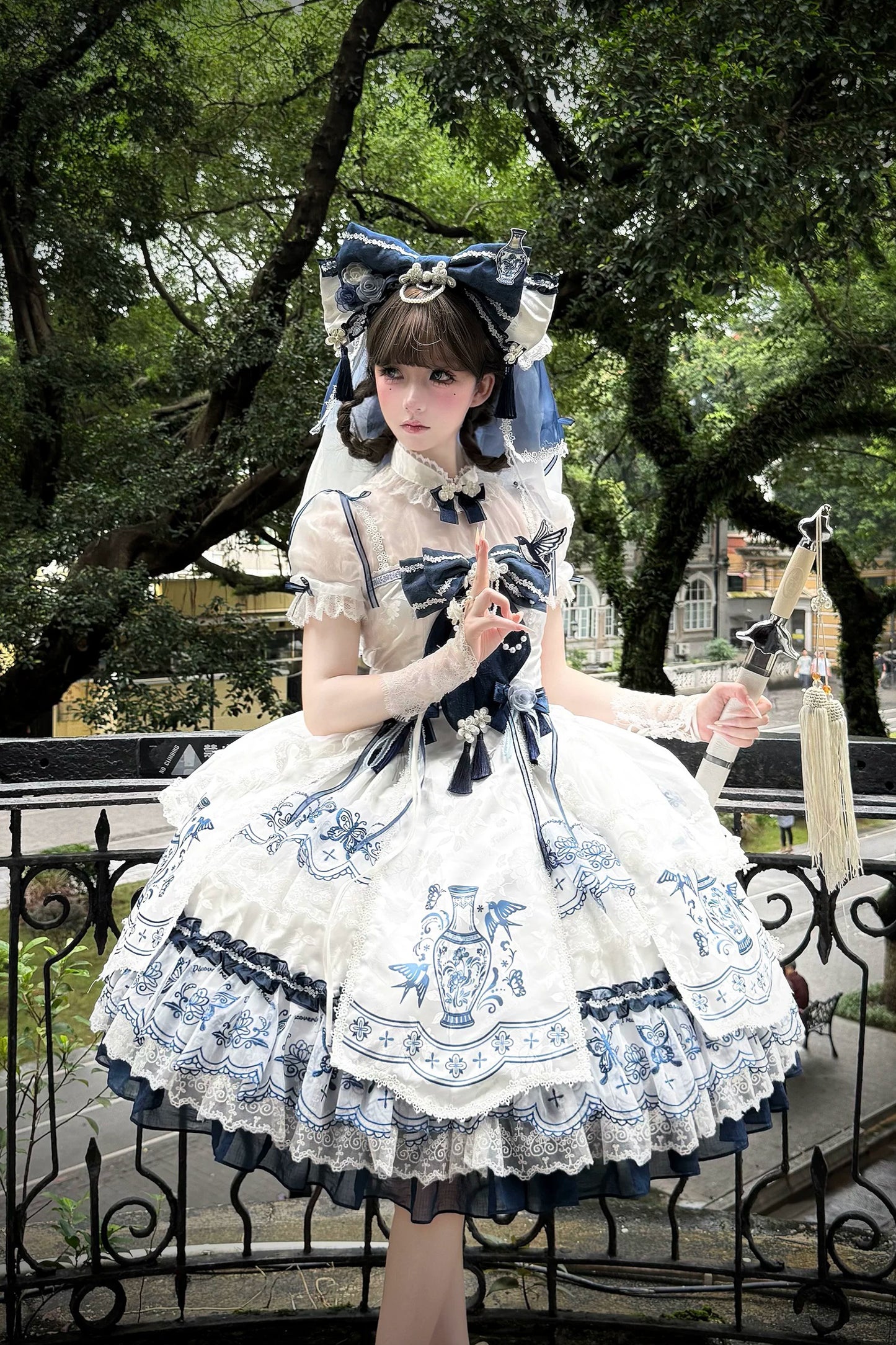 【受注予約~9/13】ユキツバメ ワンピース【Discovering Treasures Studio】