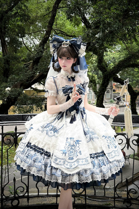 【受注予約~9/13】ユキツバメ ワンピース【Discovering Treasures Studio】