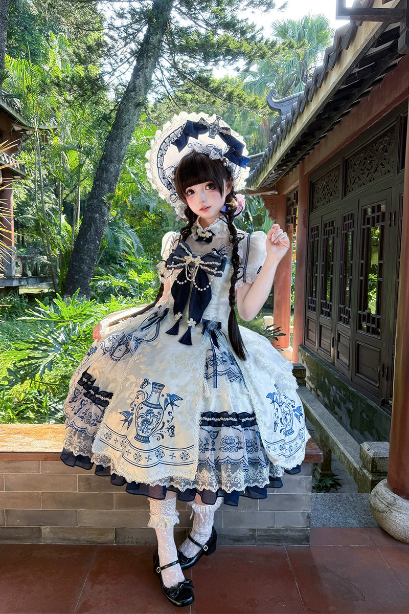 【受注予約~9/13】ユキツバメ ワンピース【Discovering Treasures Studio】