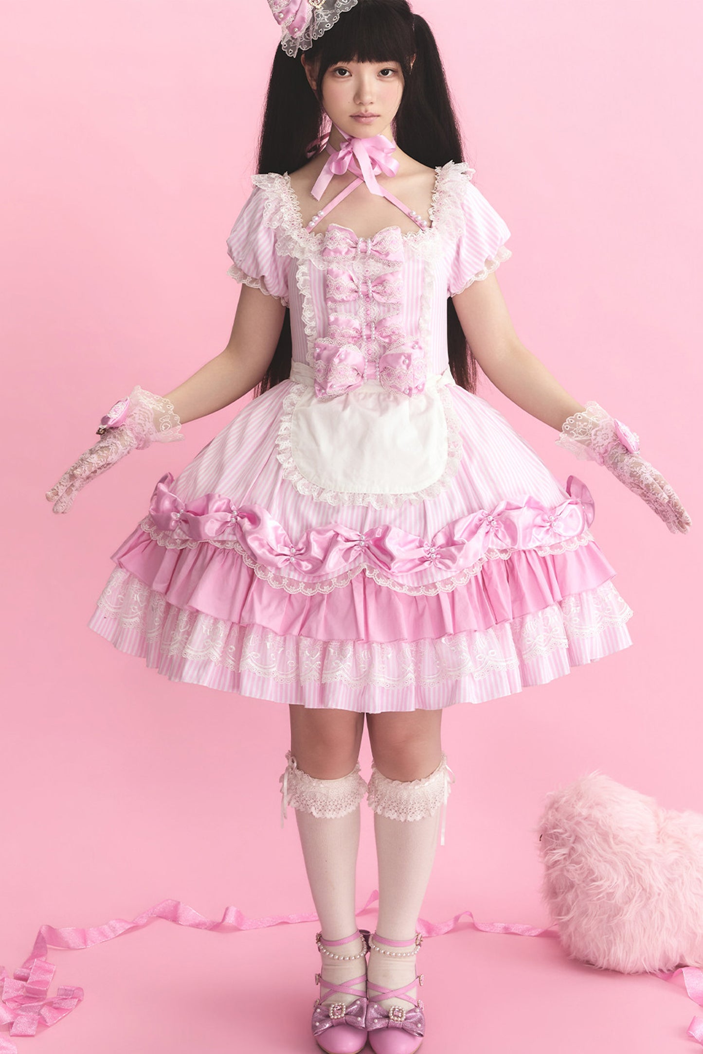 【受注予約~9/13】Stripe Sweetheart フルセット【Sheep Puff】