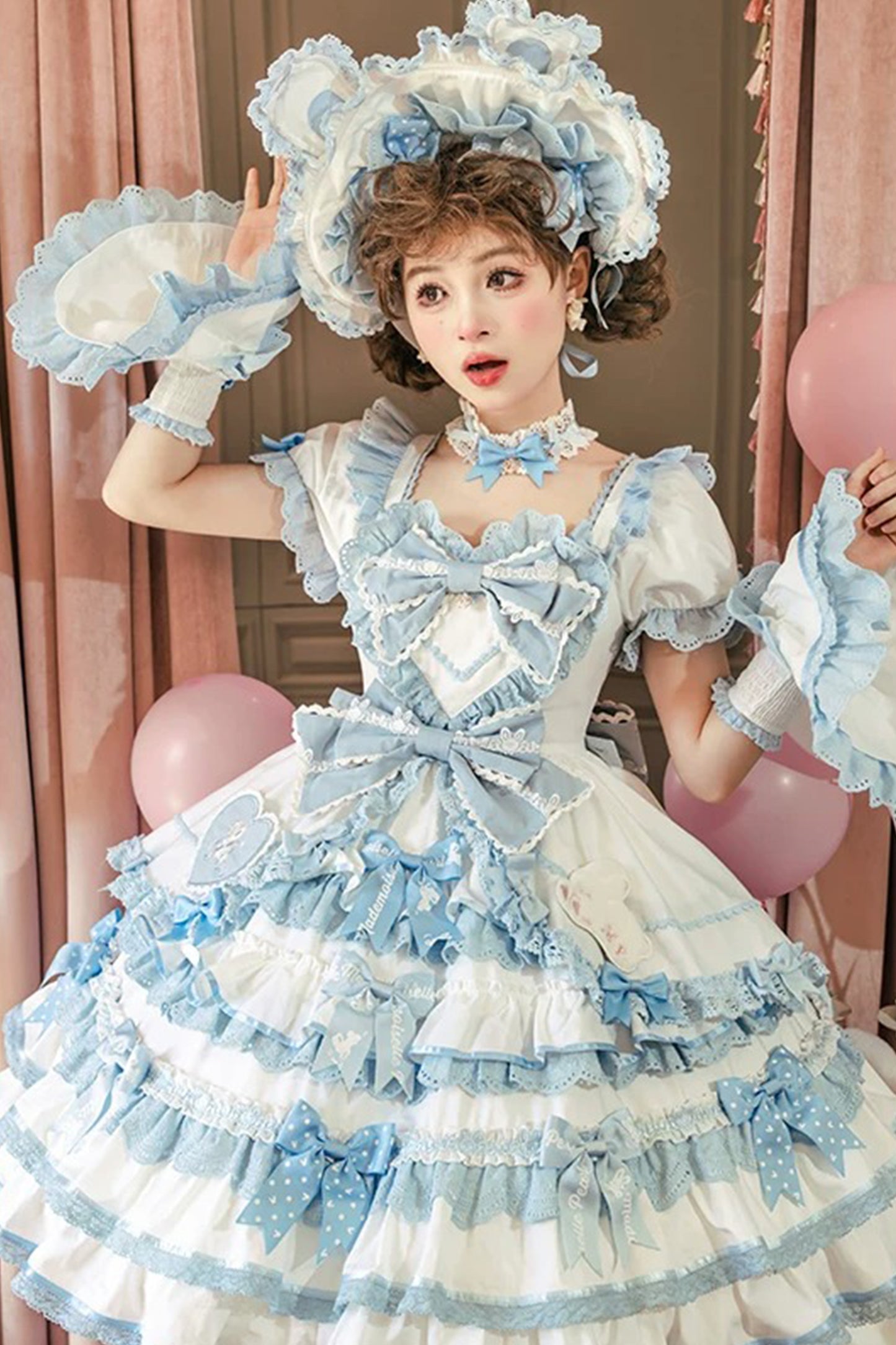 Bow Rabbit ワンピース【Melliflorpearl】
