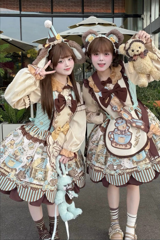 【受注予約~10/13】Bear Biscuit · Mint Chocolate フルセット【Star Fantasy】