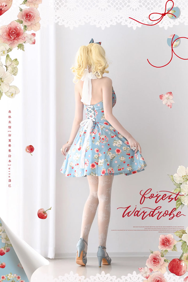 Early Summer Berry Picture Book ワンピース(タイプ2)【Forest Wardrobe】