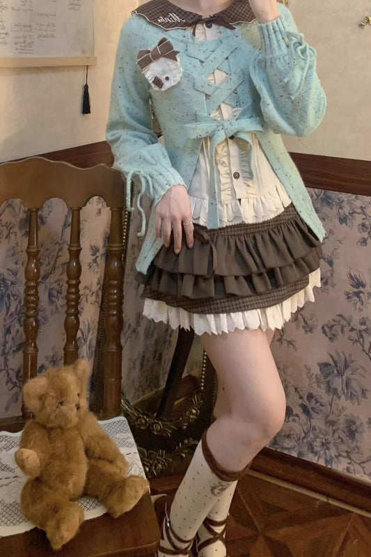 チョコレート カーディガン【甜蜜梦境】