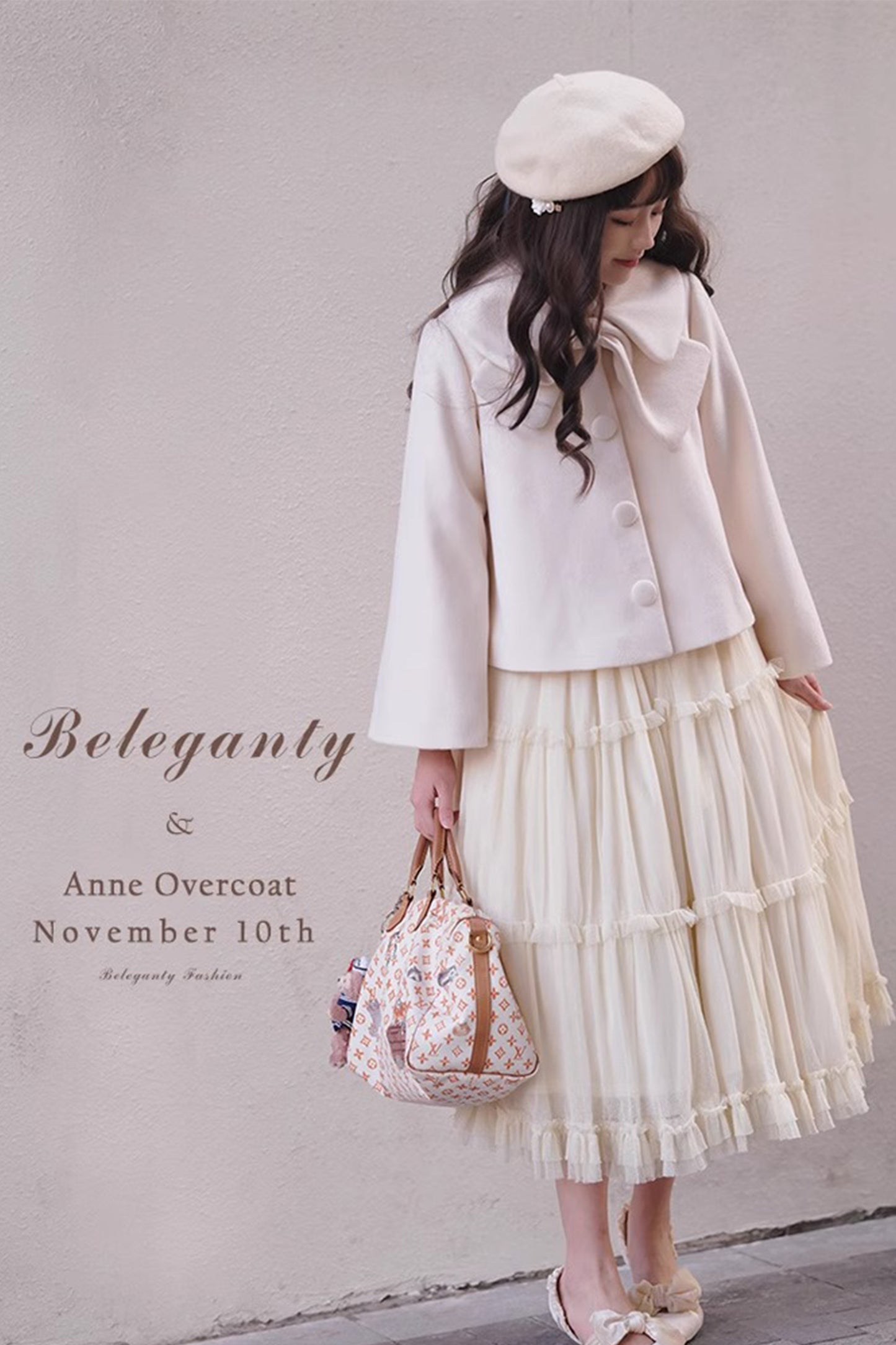 【受注予約~10/16】Anne コート【Beleganty】