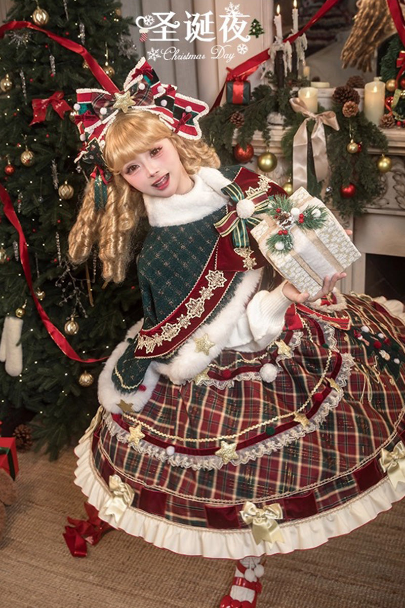 【受注予約~10/28】Christmas Eve ケープ【花与珍珠匣】