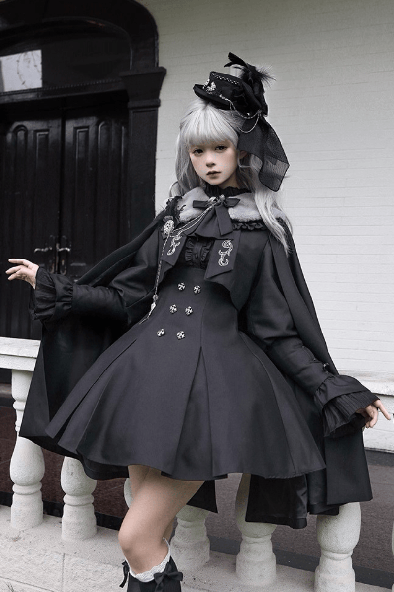 【受注予約~11/6】暗闇執事 ジャケット・マント・ブラウス【Alice Girl】