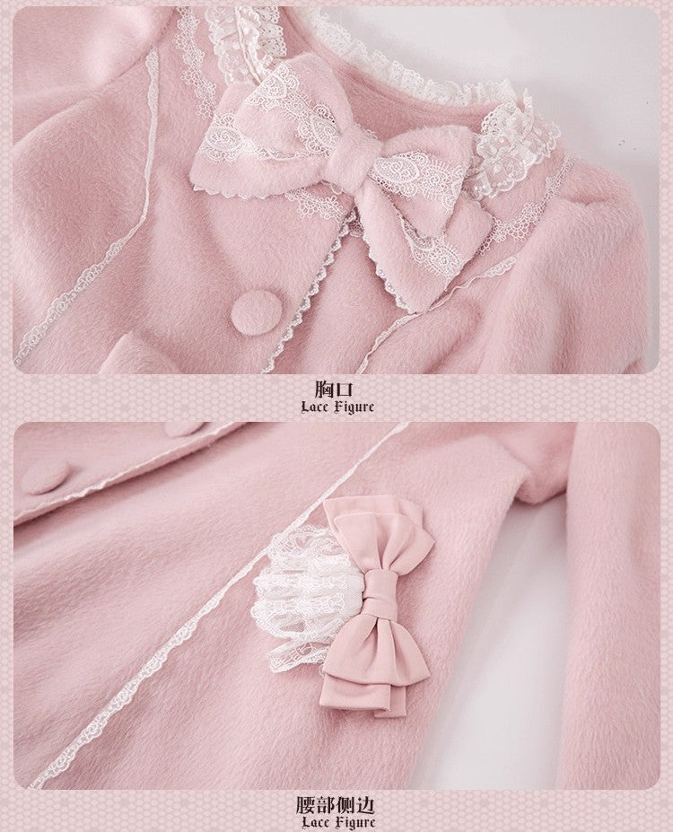 【受注予約~12/23】Race Doll ケープ・コート【花与珍珠匣】