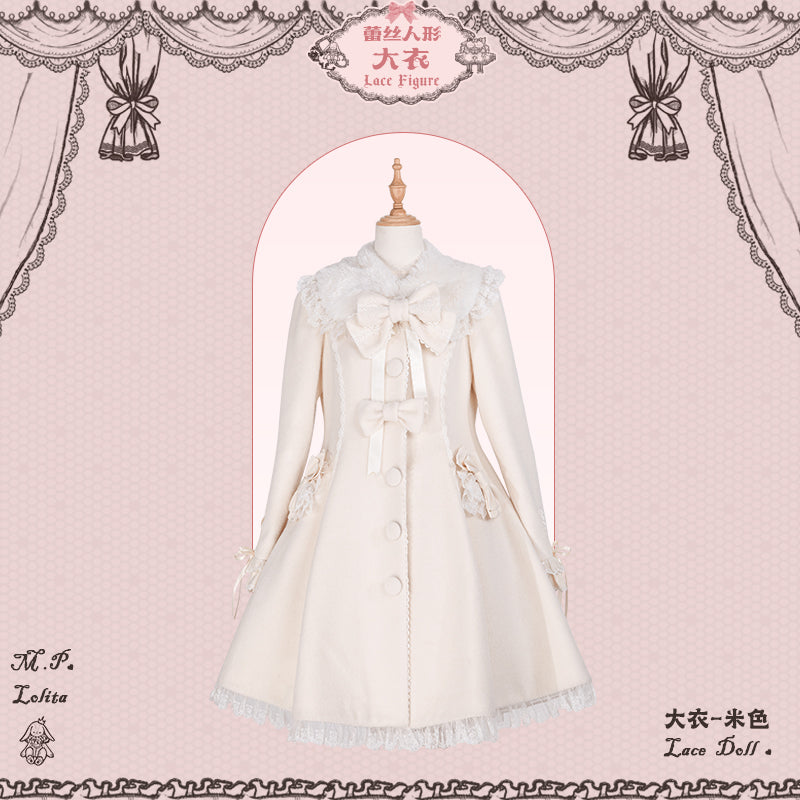 【受注予約~12/23】Race Doll ケープ・コート【花与珍珠匣】