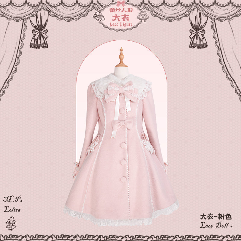 【受注予約~12/23】Race Doll ケープ・コート【花与珍珠匣】