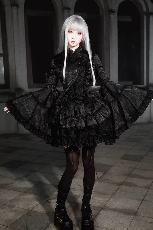 【受注予約~1/22】Swallowtail Butterfly 燕尾ジャケット(ベルベットver.)【魔女贩售】