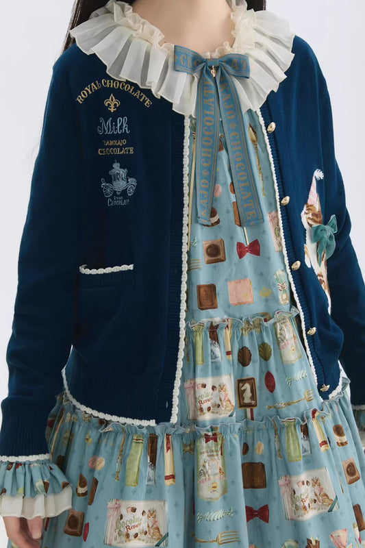 【受注予約~2/26】Chocolate カーディガン【YAMKAJO】