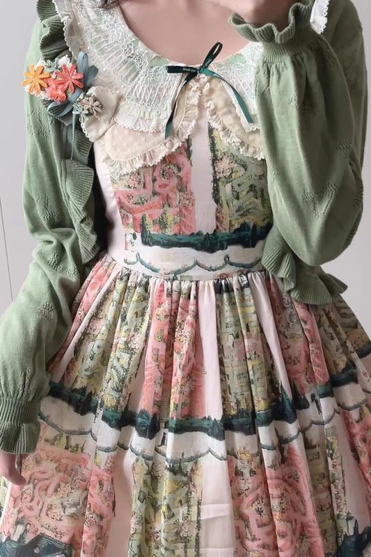 Cherry ボレロカーディガン【Little Dipper】