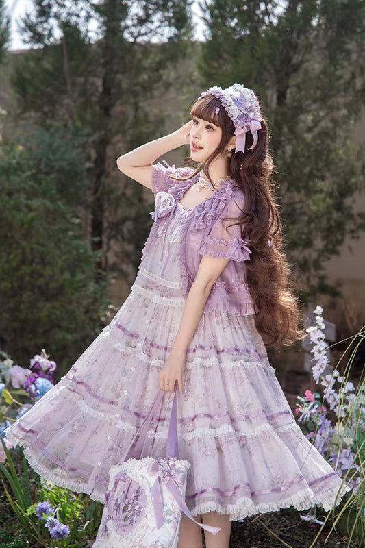 【受注予約~4/5】山河千鳥 カーディガン・エプロン【NDC】