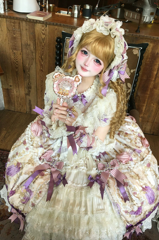 【受注予約~6/16】Antique Jewel Fragrance レースケープ【双生小熊】