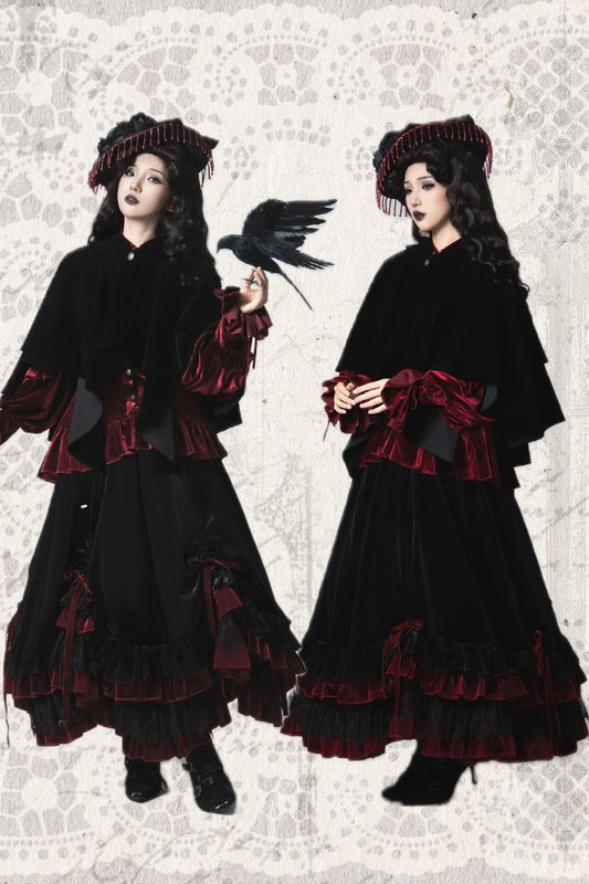 Duchess Ravenna ケープ(ベルベットver.)【Evegie】