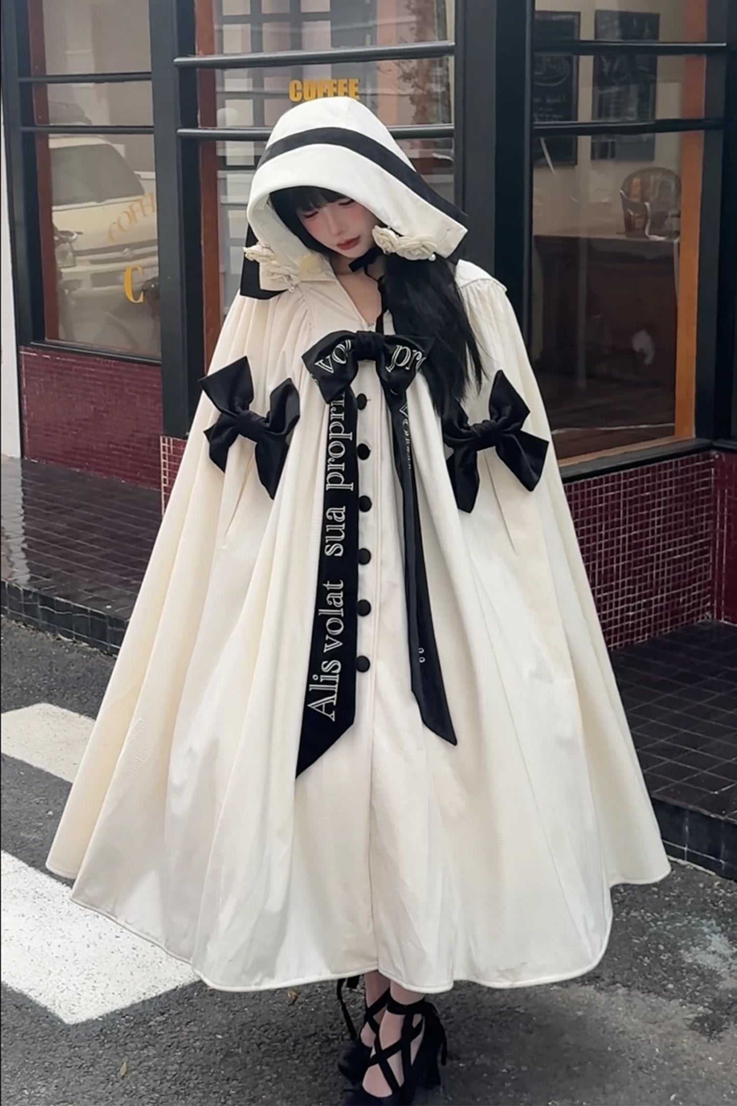 【受注予約~7/29】Phantom Lady ロングマント【時之砂】