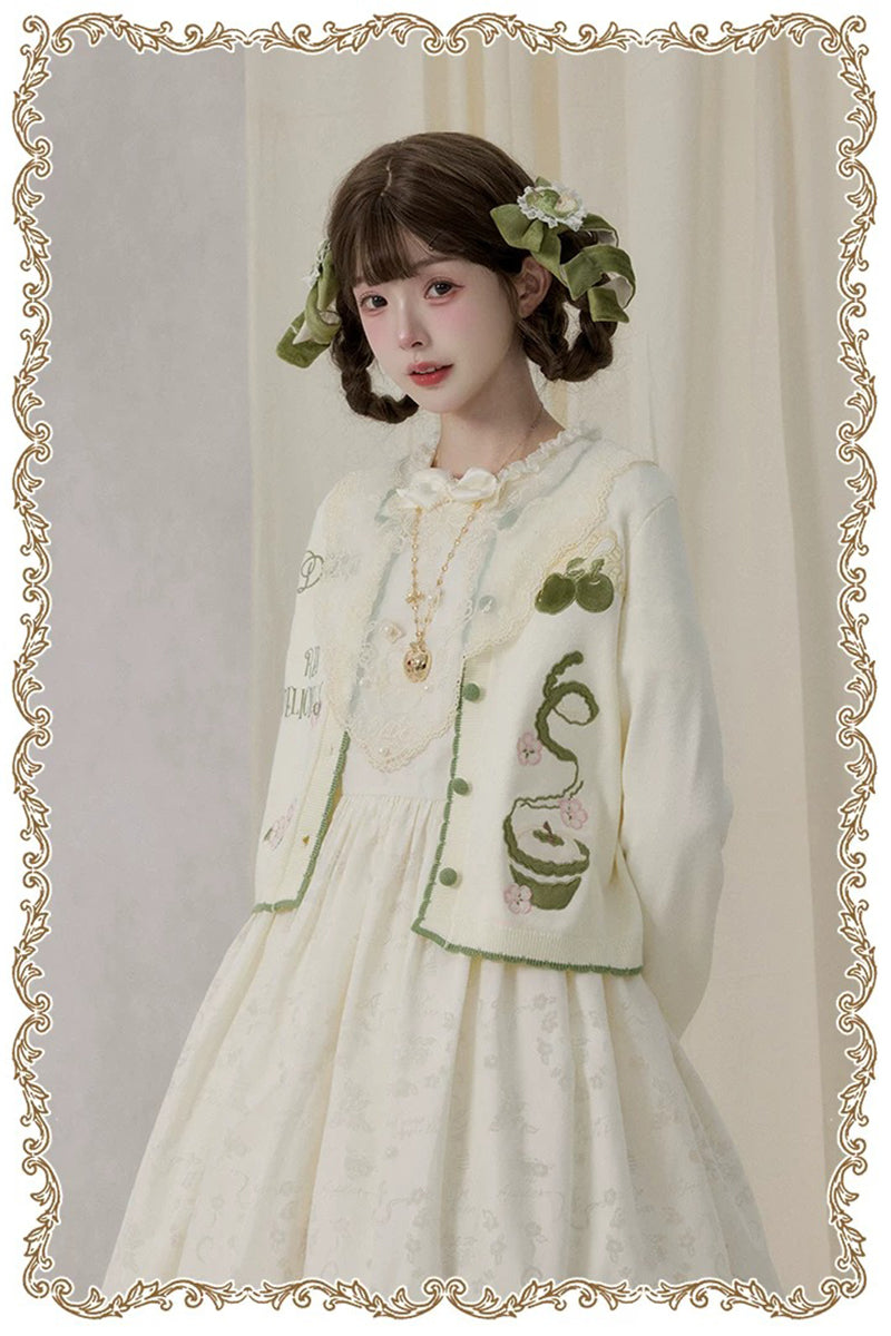 【受注予約~8/20】The Apple Compendium カーディガン【NDC】