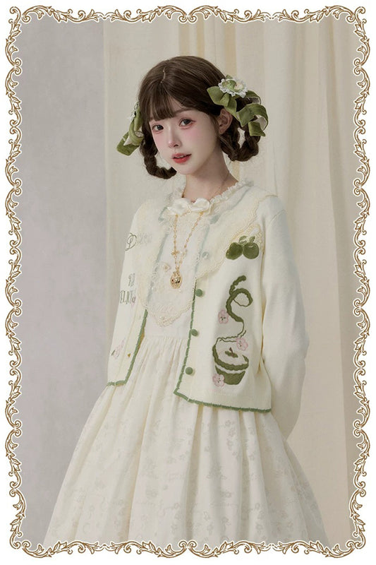 【受注予約~8/20】The Apple Compendium カーディガン【NDC】