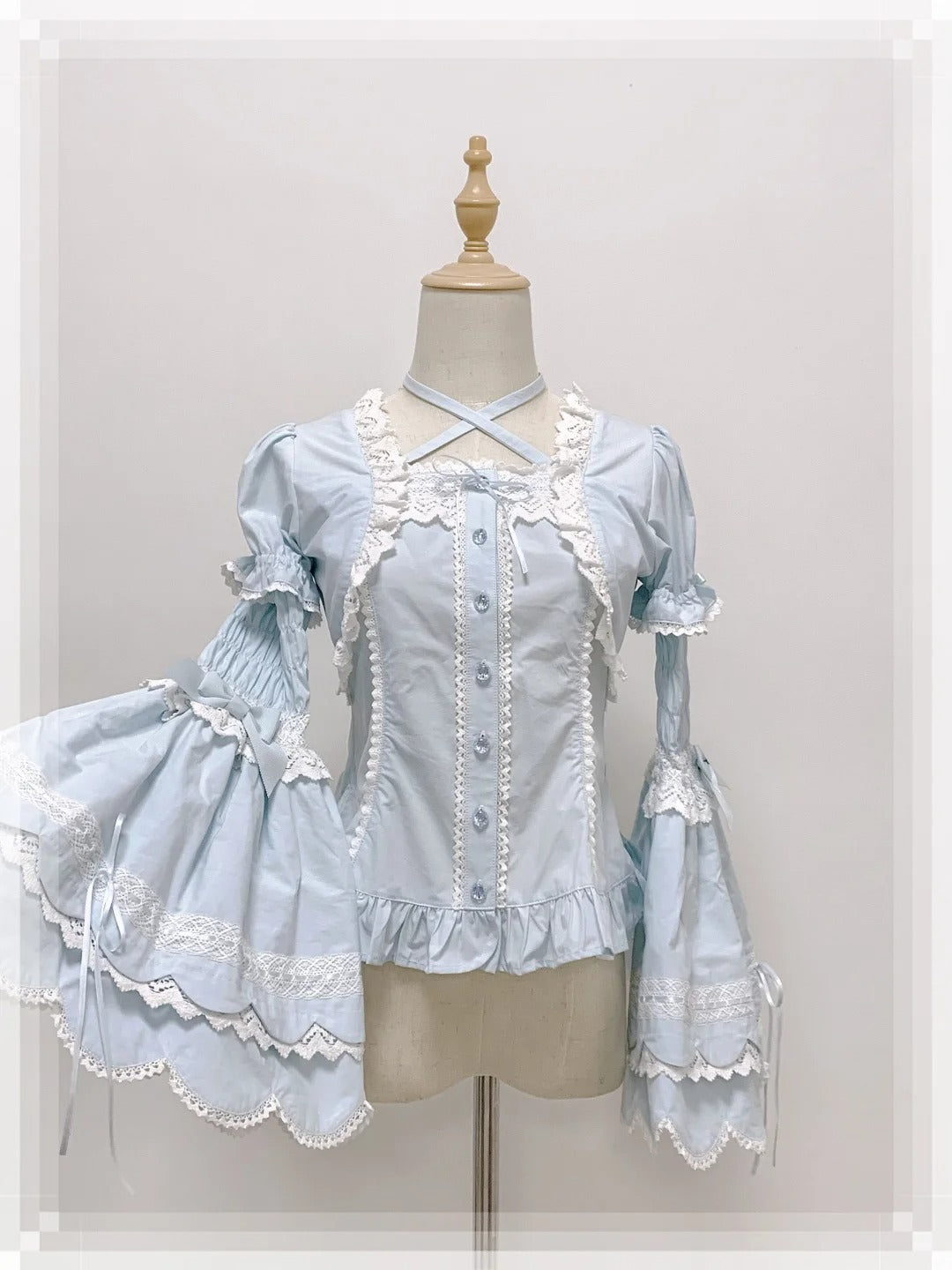 【受注予約~8/26】春日桃姫 ブラウス(タイプ2) 【Rose and Neverland】