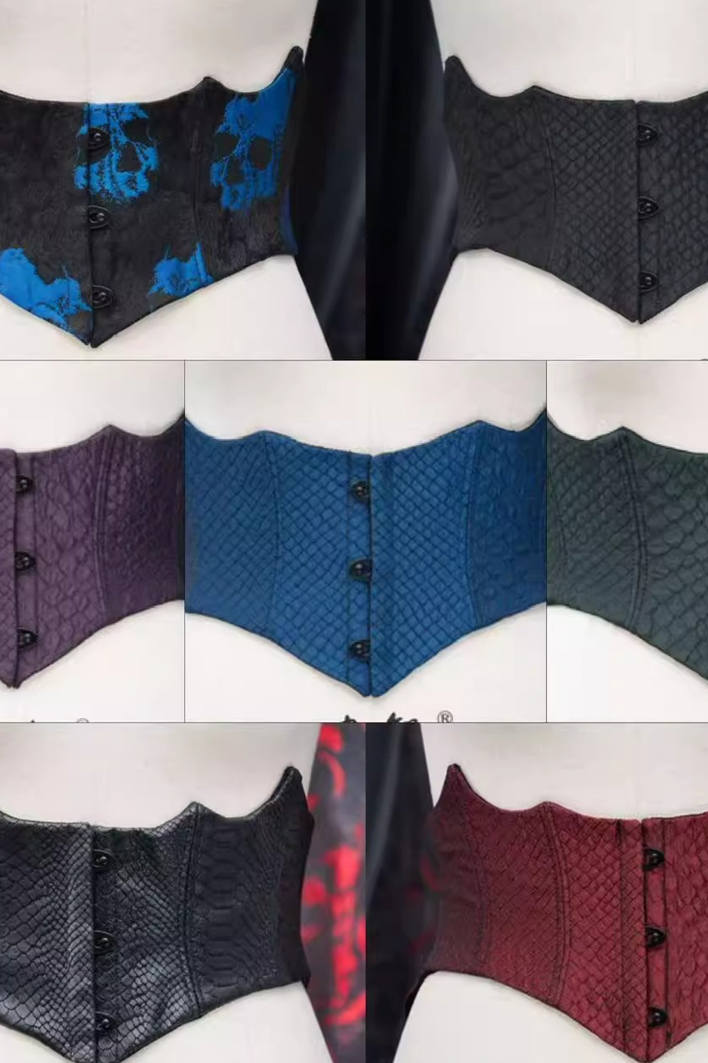 DragonScale コルセット(エンボス布地ver.)【Oblivion Street】