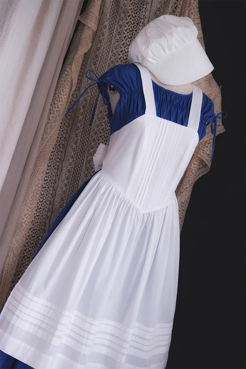 Birch Song エプロン(ロング丈・Lサイズ)【mukumuro】