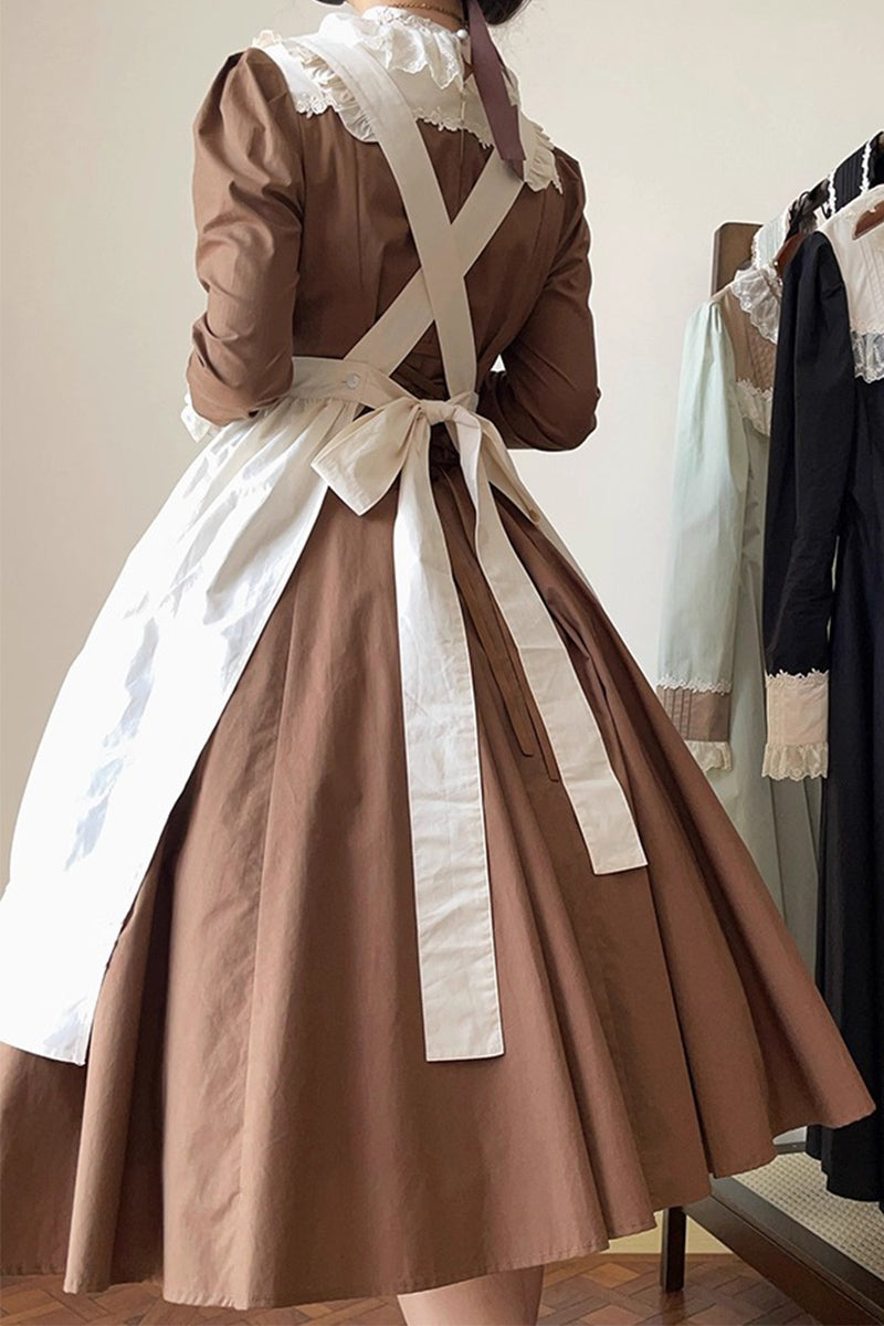 【受注予約~10/6】Witch's Tea Break エプロン【Stamp Albums】