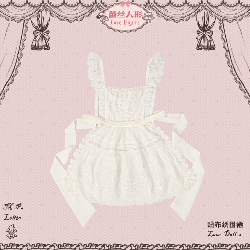 【受注予約~12/23】Race Doll エプロン【花与珍珠匣】