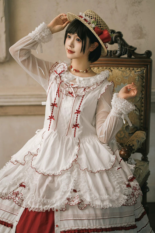 【受注予約~7/23】Orchard of the Four Seasons エプロン【Miss Point】