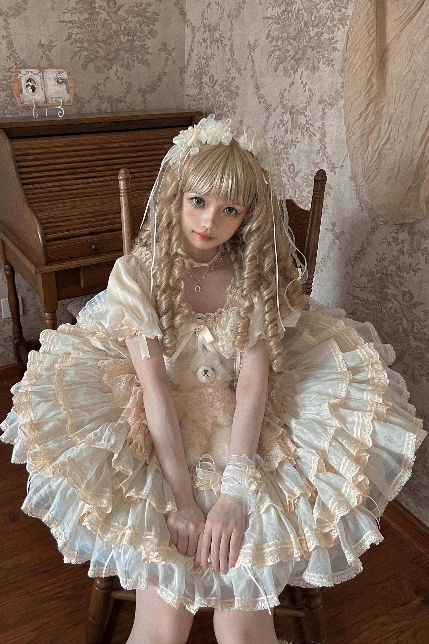 【受注予約~6/5】Midsummer Dance スカート【Flower Bouquet】