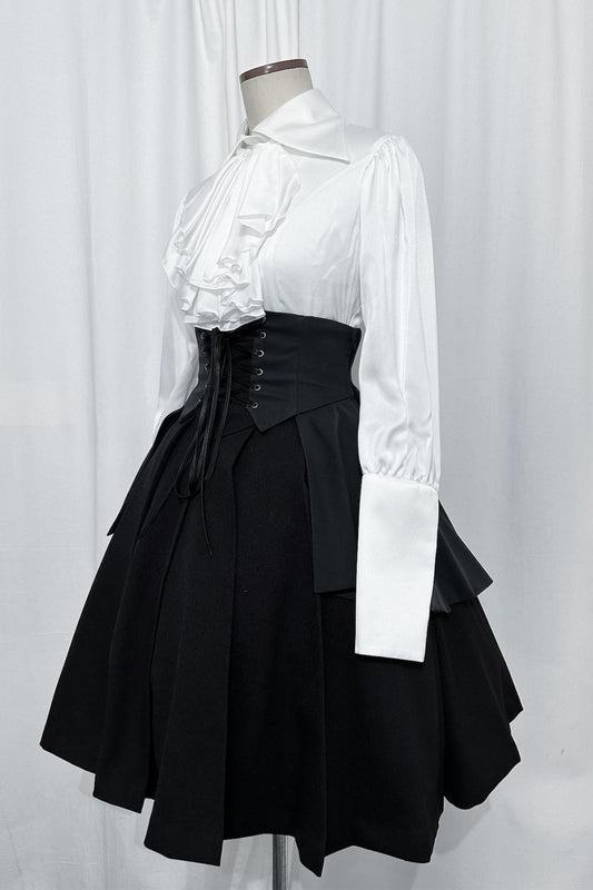 ヘクトル コルセット風オーバースカート【Atelier BOZ】