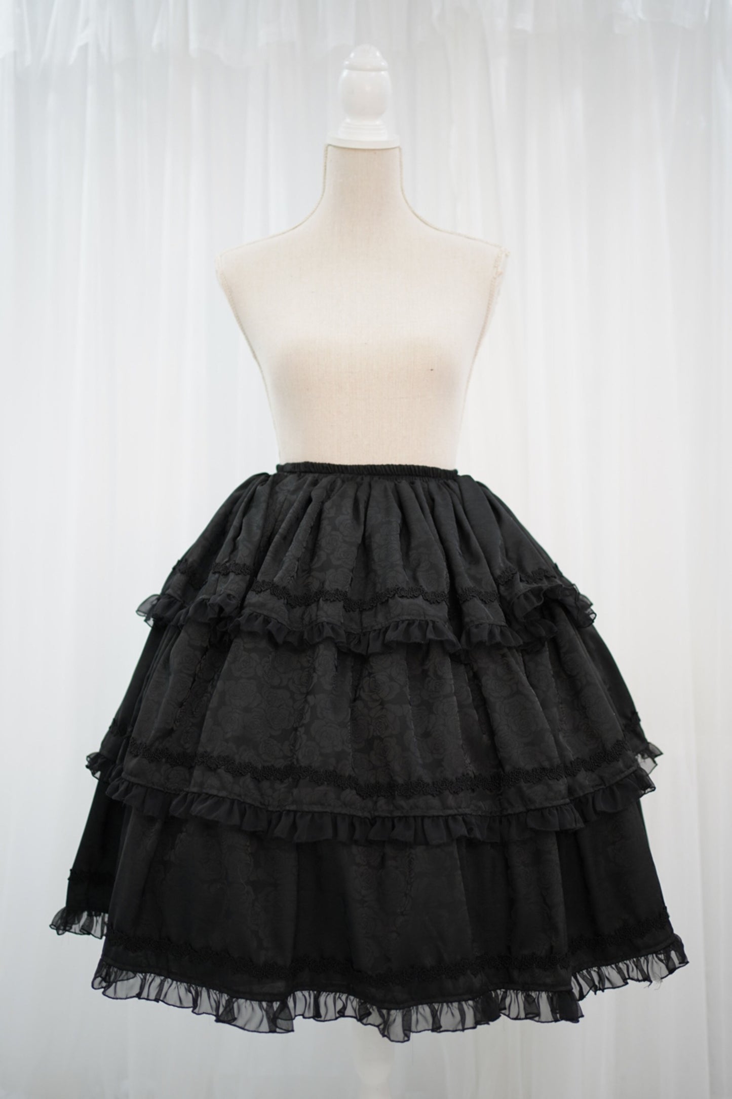 死に神ちゃん スカート【超探偵事件簿 レインコード×Epeticeコラボ】