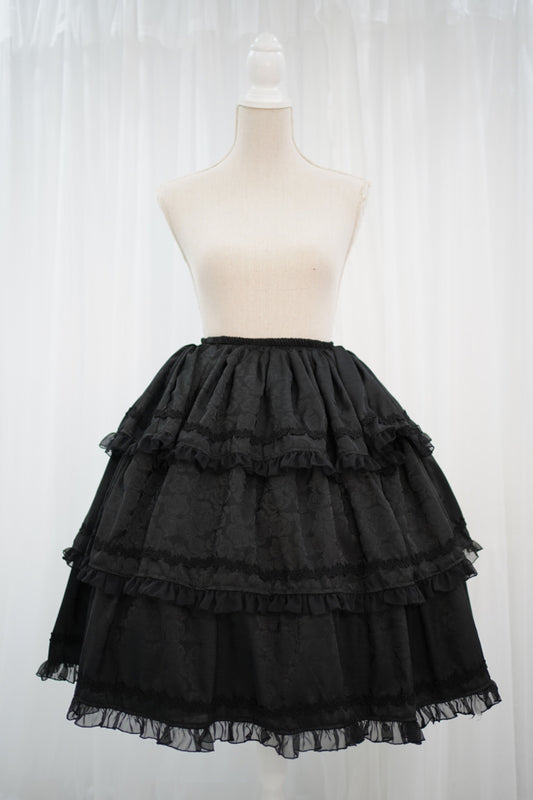 死に神ちゃん スカート【超探偵事件簿 レインコード×Epeticeコラボ】